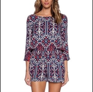 NWT Ella Moss Romper with Flora Vista Print, Size L